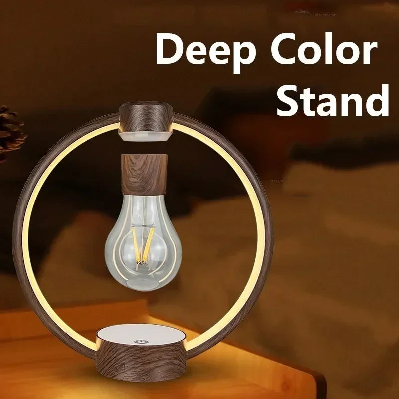 High-quality Magnetic Levitating Bulb Retro Atmosphere Lamp Eye Protection RGB LED Night Light USB Lamp for Home Room Decor Gift