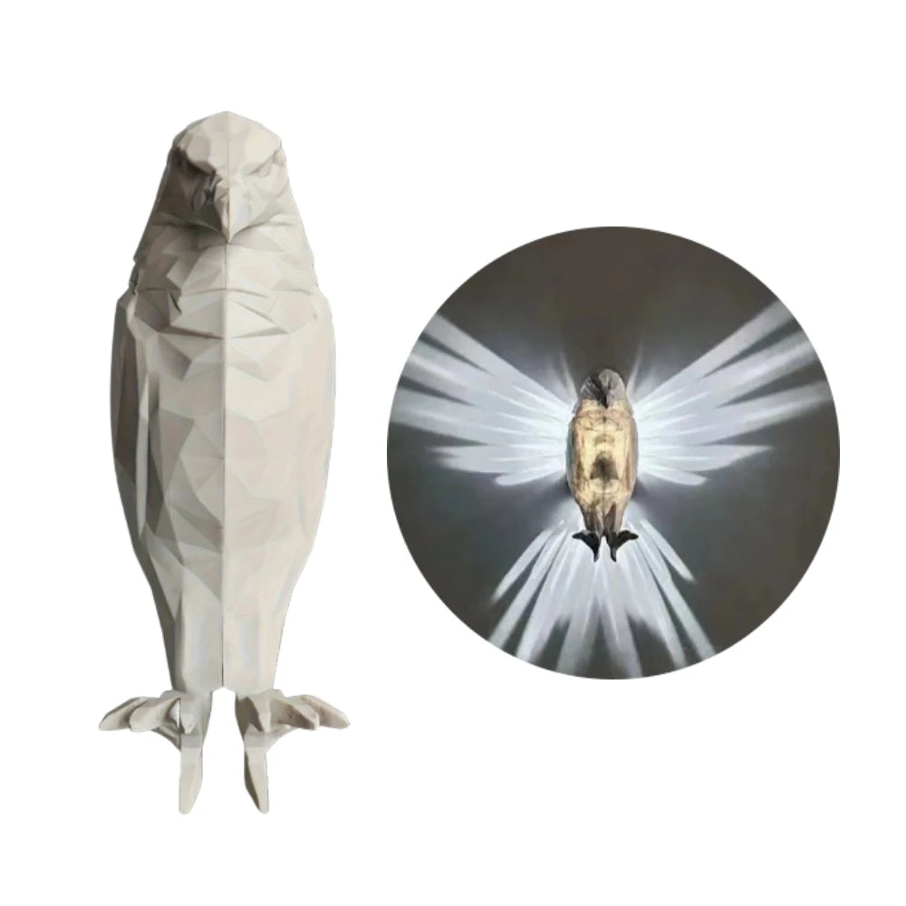 Eagle Lighting LED Wall Lamp Projector Christmas Levitating Interior Mood Light Animal Bird Lighting Idea Goods