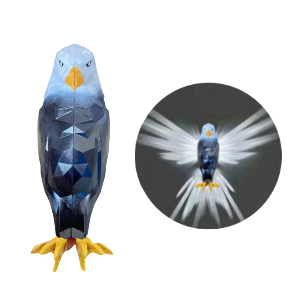 Eagle Lighting LED Wall Lamp Projector Christmas Levitating Interior Mood Light Animal Bird Lighting Idea Goods