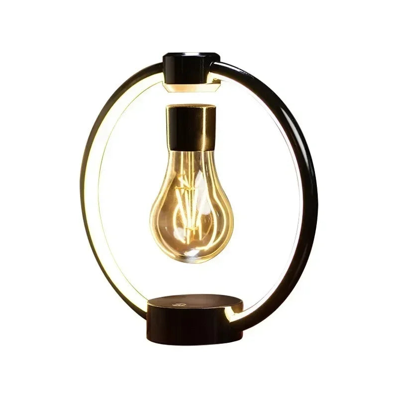 High-quality Magnetic Levitating Bulb Retro Atmosphere Lamp Eye Protection RGB LED Night Light USB Lamp for Home Room Decor Gift